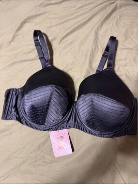 Savage X Fenty Black Sexties Fashion Bullet Bra